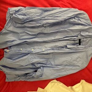 Old Navy Sky Blue Boyfriend Shirt